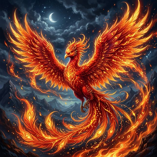 주작 (Red Phoenix)