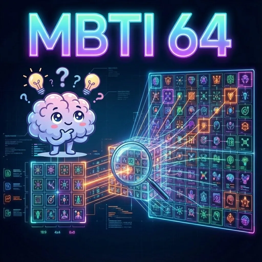 🧠 디테일 MBTI 64유형 검사